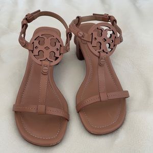 Tory Burch Neutral Block heels Sandals Size 5